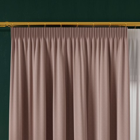 SERINA Tkanina dekoracyjna, wys. 300cm, kolor 046 ciemny pastelowy łososiowy 318744/TDP/046/000300/1