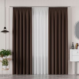 SERINA Tkanina dekoracyjna, wys. 300cm, kolor 050 jasny ciepły brązowy 318744/TDP/050/000300/1