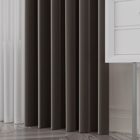 SERINA Tkanina dekoracyjna, wys. 300cm, kolor 054 chłodny szarobeżowy 318744/TDP/054/000300/1