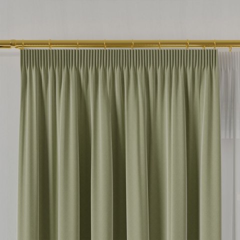 SERINA Tkanina dekoracyjna, wys. 300cm, kolor 058 beżowozielony 318744/TDP/058/000300/1