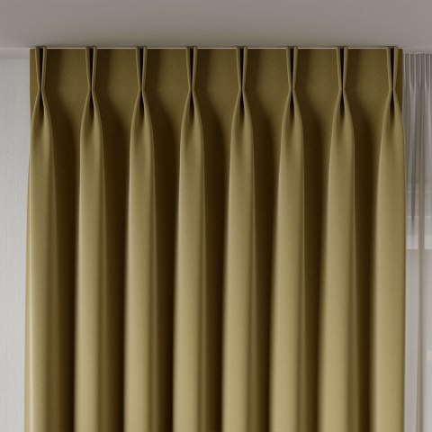 SERINA Tkanina dekoracyjna, wys. 300cm, kolor 060 ciemny oliwkowy 318744/TDP/060/000300/1