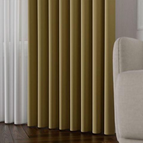 SERINA Tkanina dekoracyjna, wys. 300cm, kolor 060 ciemny oliwkowy 318744/TDP/060/000300/1