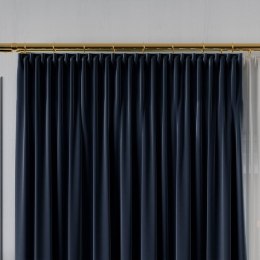 SERINA Tkanina dekoracyjna, wys. 300cm, kolor 070 ciemny granatowy 318744/TDP/070/000300/1