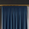SERINA Tkanina dekoracyjna, wys. 300cm, kolor 072 ciemny niebieski 318744/TDP/072/000300/1