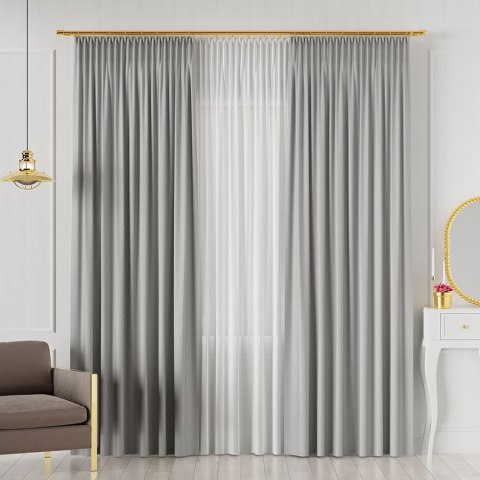 SERINA Tkanina dekoracyjna, wys. 300cm, kolor 080 pastelowy szary 318744/TDP/080/000300/1