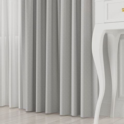 SERINA Tkanina dekoracyjna, wys. 300cm, kolor 080 pastelowy szary 318744/TDP/080/000300/1