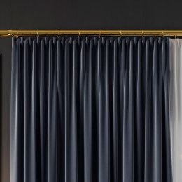 SERINA Tkanina dekoracyjna, wys. 300cm, kolor 084 ciemny popielaty 318744/TDP/084/000300/1