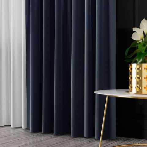 SERINA Tkanina dekoracyjna, wys. 300cm, kolor 084 ciemny popielaty 318744/TDP/084/000300/1