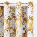 ŚNIEŻYNKI Tkanina dekoracyjna NINA WODOODPORNA, szer. 160cm, kolor złoty DBN362/NIW/008/160000/1