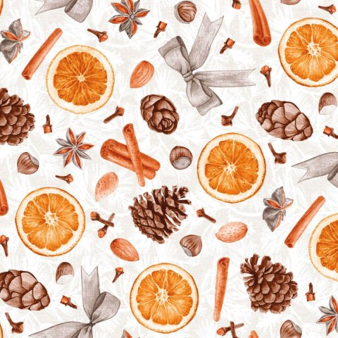 ŚWIĘTA 049 Tkanina dekoracyjna świąteczna, typu TZ7030, szer. 140cm TZ0049/TDM/001/140000/1