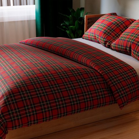 SZKOTI Komplet pościeli z bawełny satynowej 220x200cm 100108/SAT/000/220200/1