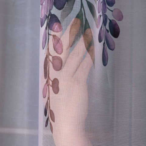 WISTERIA Firanka żakardowa 023426, wys. 230cm, kolor biały D00309/000/001/000230/1