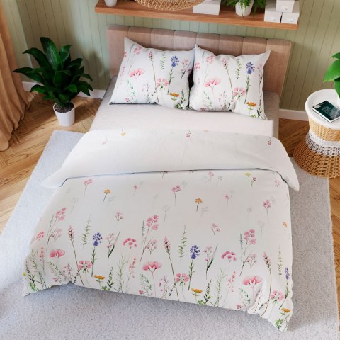 ZALURA Komplet pościeli z bawełny satynowej 160x200cm 100102/SAT/000/160200/1