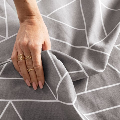 ZEFIRA Komplet pościeli z bawełny satynowej 220x200cm 100107/SAT/000/220200/1