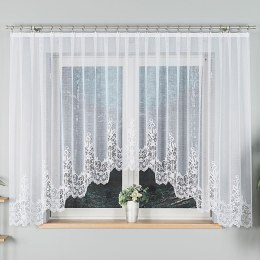 BERENIKA Firanka żakardowa gotowa, 160x430cm, kolor biały 004304/FBL/001/430160/1