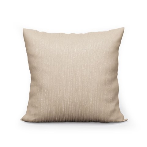 EMMA Poszewka dekoracyjna, rozmiar 40x40, kolor 006 beżowy z lurexem 004768/POP/006/040040/1