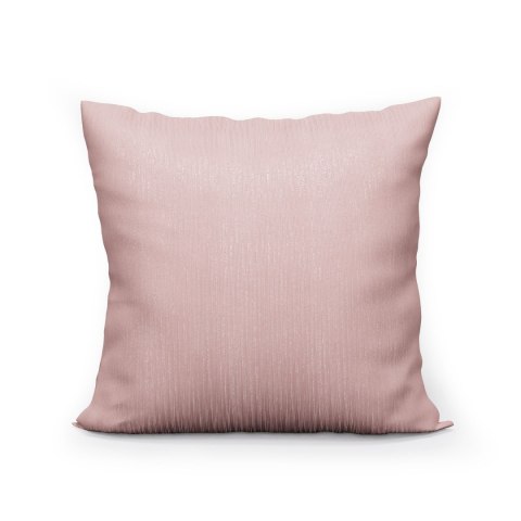EMMA Poszewka dekoracyjna, rozmiar 40x40, kolor 008 pudrowy róż z lurexem 004768/POP/008/040040/1