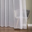 Firanka fantazyja z cekinami i z ołowianką, wys. 300cm, kolor biały 001290/OLO/001/000300/1