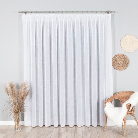 Firanka fantazyjna, wys. 300cm, kolor biały 015597/000/001/000300/1