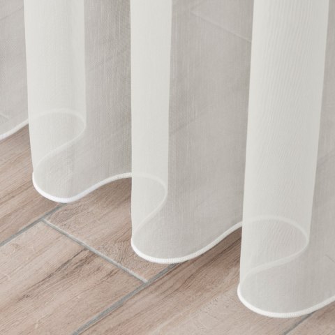 Firanka fantazyjna z ołowianką, wys. 220cm, kolor 010 off white 318041/OLO/010/000220/1