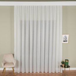 Firanka fantazyjna z ołowianką, wys. 220cm, kolor 010 off white 318041/OLO/010/000220/1