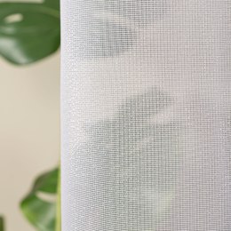 Firanka fantazyjna z ołowianką, wys. 300cm, kolor biały 423085/OLO/001/000300/1