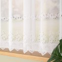 JAGODA Firanka żakardowa gotowa, 160x300 cm, kolor biały 018534/FBP/001/300160/1