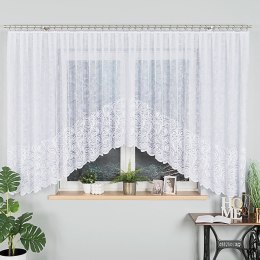 KINGA Firanka żakardowa gotowa, 160x530 cm, kolor biały 023391/FBL/001/530160/1