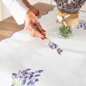 LAWENDOWA POLANA Bieżnik z haftem, 38cmx160cm, kolor biały 291771/KSP/001/038160/1