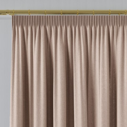 LORA Tkanina dekoracyjna, wys. 300cm, kolor 008 nude TD0036/TDP/008/000300/1
