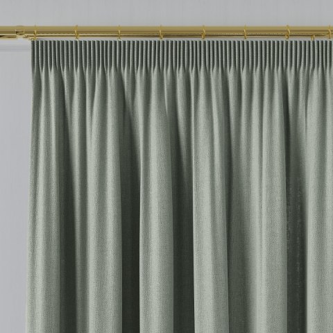 LORA Tkanina dekoracyjna, wys. 300cm, kolor 019 ciepły zielony TD0036/TDP/019/000300/1