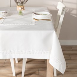 MODENA Obrus z gipiurą, 140x220cm kolor biały 202725/KSP/L01/140220/1