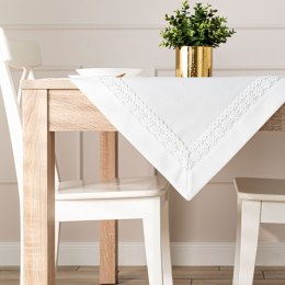 MODENA Serweta z gipiurą, 85x85cm, kolor biały 202725/KSP/L01/085085/1