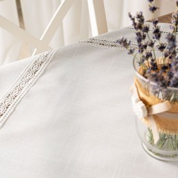 SELVIA Serweta z gipiurą, 85x85cm, kolor biały 250200/KSP/L01/085085/1