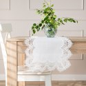 SERENA Bieżnik z gipiurą, 60cmx120cm, kolor biały 202531/KSP/001/060120/1