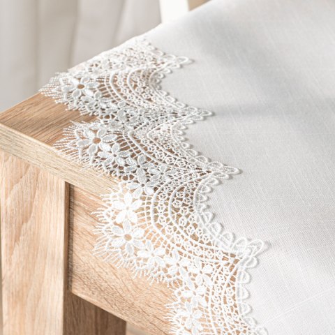 SERENA Serweta z gipiurą, 85x85cm, kolor biały 202531/KSP/001/085085/1