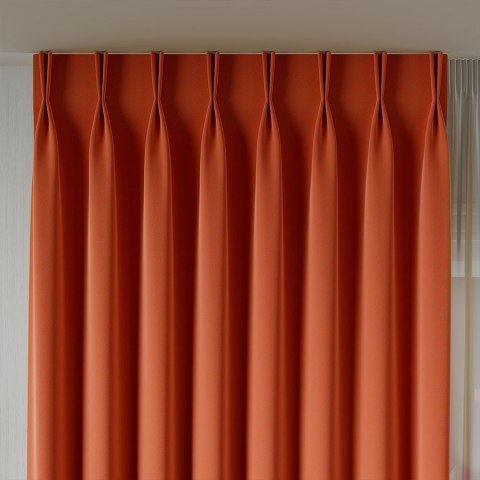 SERINA Tkanina dekoracyjna, wys. 300cm, kolor 038 rdzawy 318744/TDP/038/000300/1