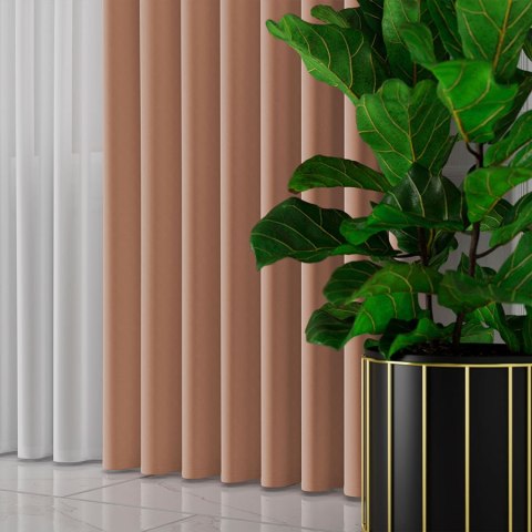 SERINA Tkanina dekoracyjna, wys. 300cm, kolor 041 beżoworóżowy 318744/TDP/041/000300/1