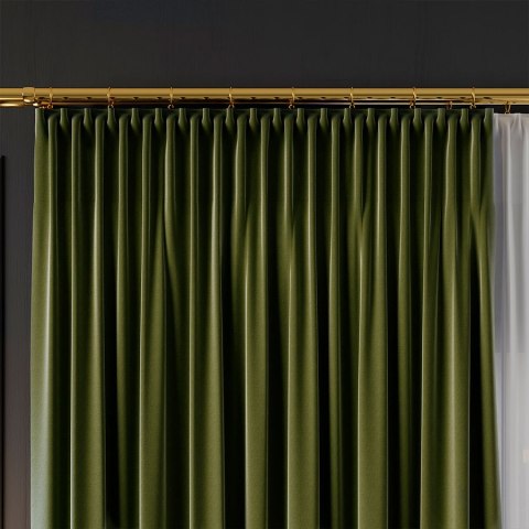 SERINA Tkanina dekoracyjna, wys. 300cm, kolor 062 chłodny zielony 318744/TDP/062/000300/1