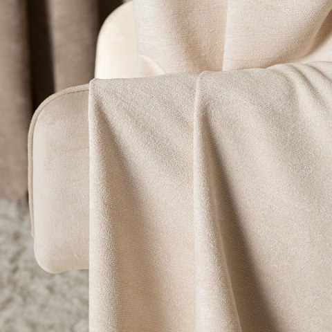 SOFT Zasłona gotowa na przelotkach, 140x260cm, kolor 001 kremowy TD0035/ZGP/001/140260/1