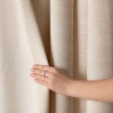 SOFT Zasłona gotowa na przelotkach, 140x260cm, kolor 001 kremowy TD0035/ZGP/001/140260/1