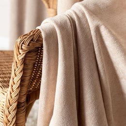 SOFT Zasłona gotowa na przelotkach, 140x260cm, kolor 002 beżowy TD0035/ZGP/002/140260/1