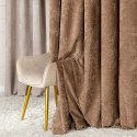 SOFT Zasłona gotowa na przelotkach, 140x260cm, kolor 007 jasny brązowy TD0035/ZGP/007/140260/1