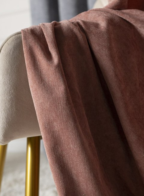 SOFT Zasłona gotowa na przelotkach, 140x260cm, kolor 015 pudrowy różowy TD0035/ZGP/015/140260/1