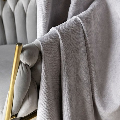 SOFT Zasłona gotowa na przelotkach, 140x260cm, kolor 022 jasny szary TD0035/ZGP/022/140260/1