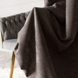 SOFT Zasłona gotowa na przelotkach, 140x260cm, kolor 025 szarobrązowy TD0035/ZGP/025/140260/1