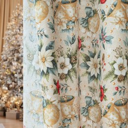 ŚWIĘTA 048 Tkanina dekoracyjna świąteczna, typu TZ7030, szer. 140cm TZ0048/TDM/001/140000/1