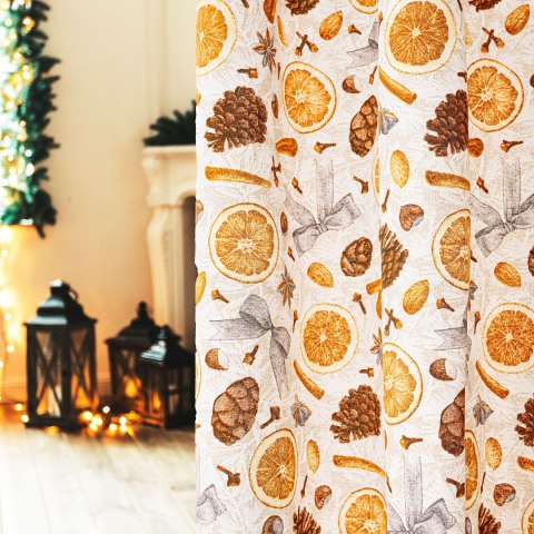 ŚWIĘTA 049 Tkanina dekoracyjna świąteczna, typu TZ7030, szer. 140cm TZ0049/TDM/001/140000/1