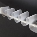 Taśma na karnisz szer. 10cm, marszczenie dowolne, transparentna, FT100-VK-1C3 TASMAA/T17/000/010000/1