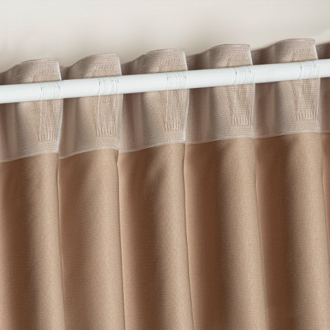 Taśma na karnisz szer. 10cm, marszczenie dowolne, transparentna, FT100-VK-1C3 TASMAA/T17/000/010000/1